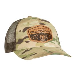 BlackOvis Rockies Leather Patch Trucker Hat