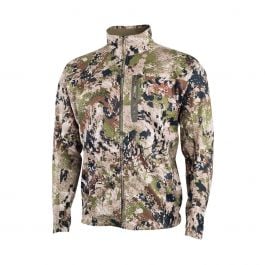 Sitka Mountain Jacket | Camo Zip-Up Jacket | Black Ovis