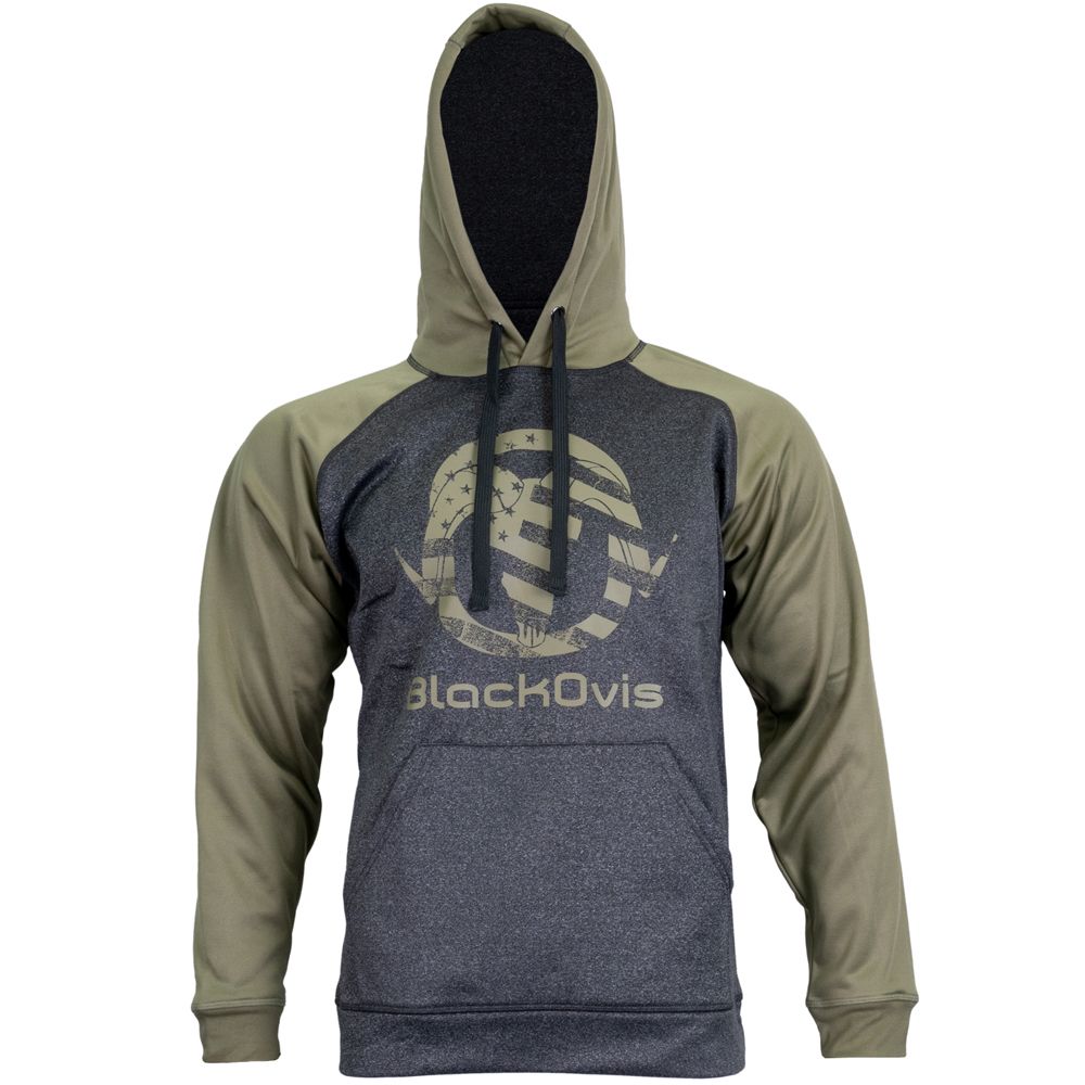 BlackOvis Two Tone Performance Hoodie