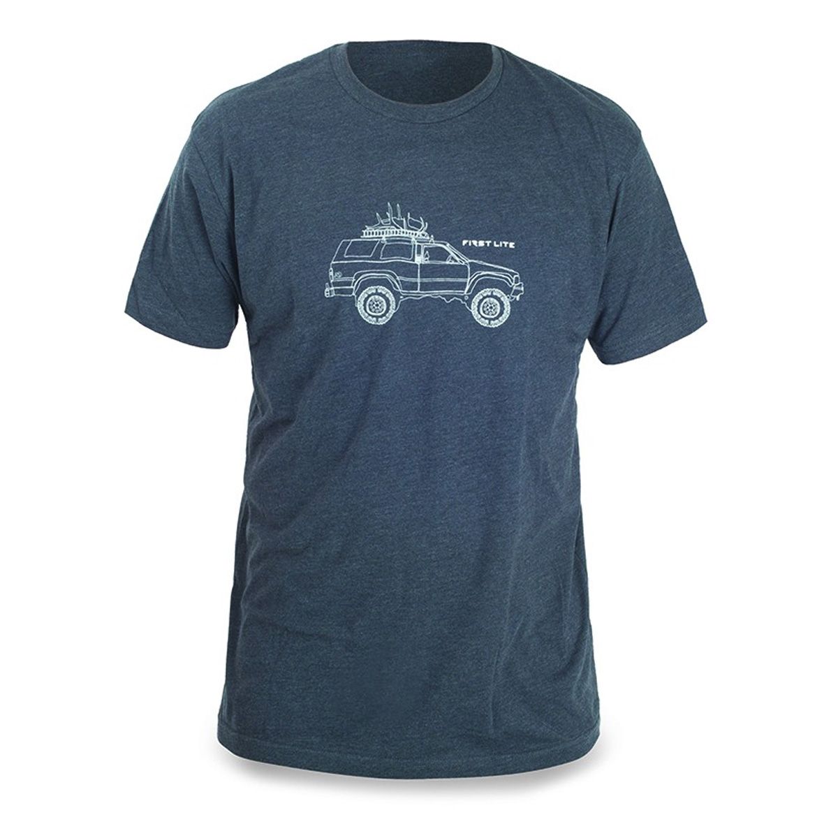 Vortex Men's Three Peaks T-Shirt - Charcoal Heather