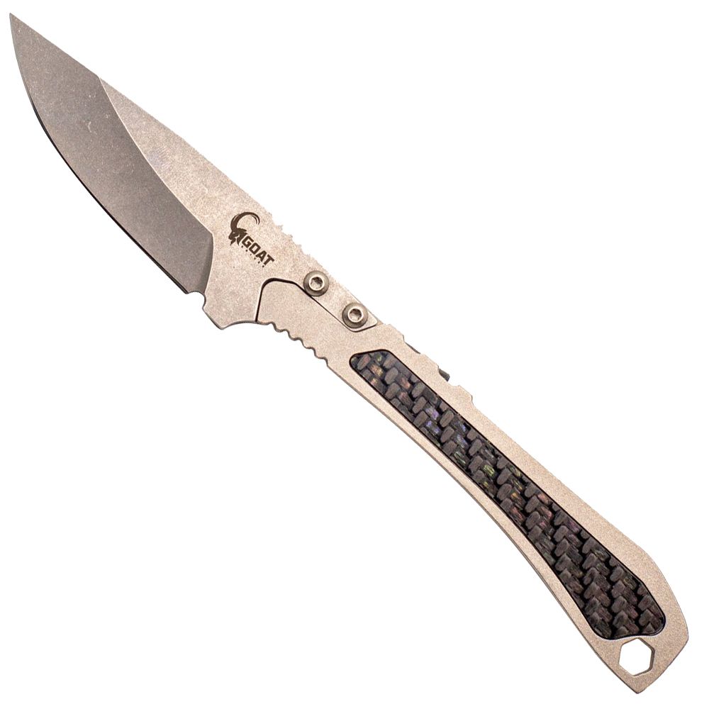 Goat Knives Tur Carbon Pro Fixed Blade Hunting Knife