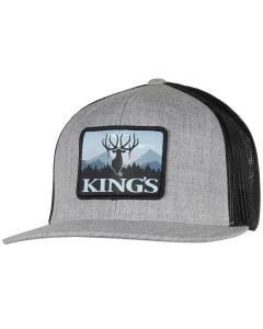 King's Camo Flatty Elk Logo Hat