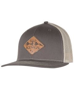 King's Camo Diamond Elk Logo Patch Hat