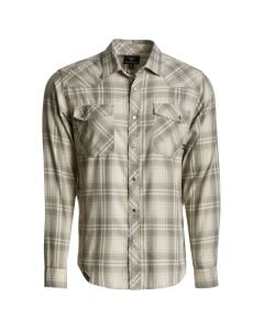 King's Camo Western Snap Flannel Shirt