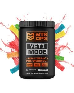 MTN OPS YETI MODE High Stimulant Pre-Workout