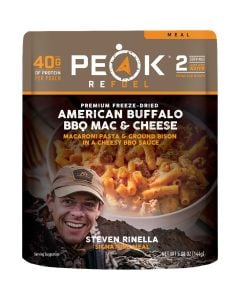 Peak Refuel Steven Rinella Signature Buffalo BBQ Mac N Cheese Meal