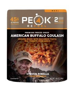 Peak Refuel Steven Rinella Signature Buffalo Goulash Meal