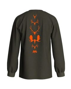 RepYourWild Antler Spine Long Sleeve Shirt