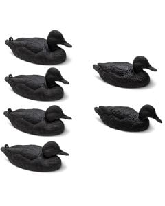 Rig 'Em Right 6 Pack Mainline Series Blackout Decoys 