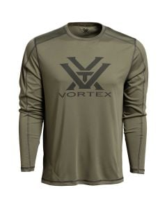 Vortex Men's Three Peaks T-Shirt - Charcoal Heather