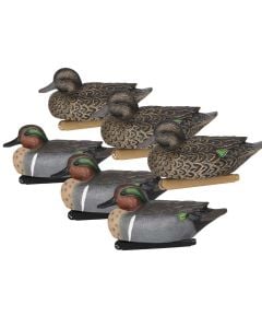 Zink Floater 6 Pack Green Wing Teal Decoys
