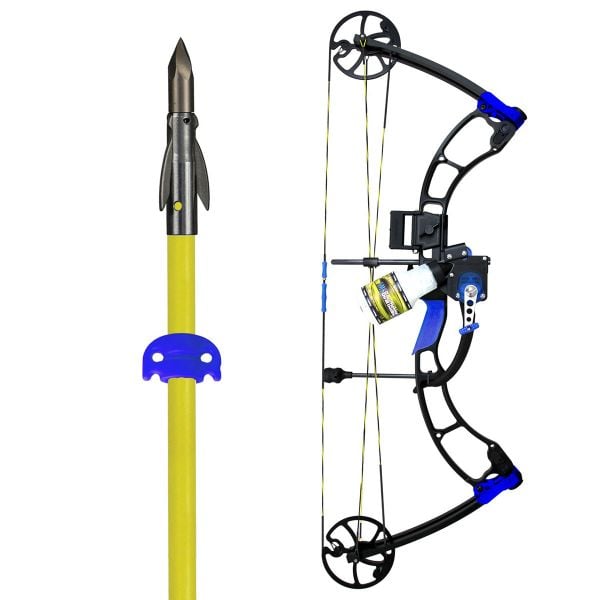 Bowfishing Kit Spinning Reel + Arrows