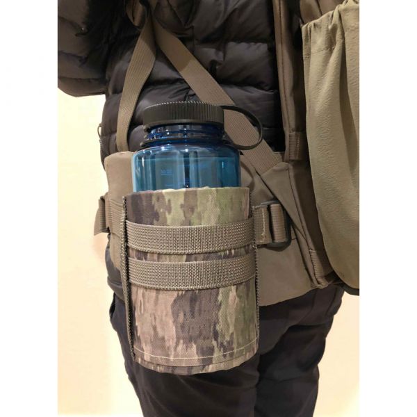 Backpack Bugle Tube + Water Bottle Holder V2 – Bend-Able