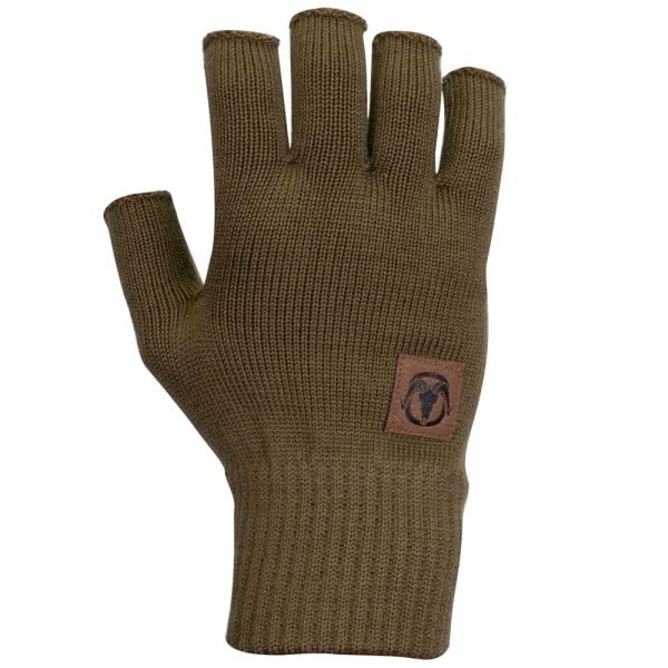 Shop Isabel Marant Blaise Merino Wool Fingerless Gloves
