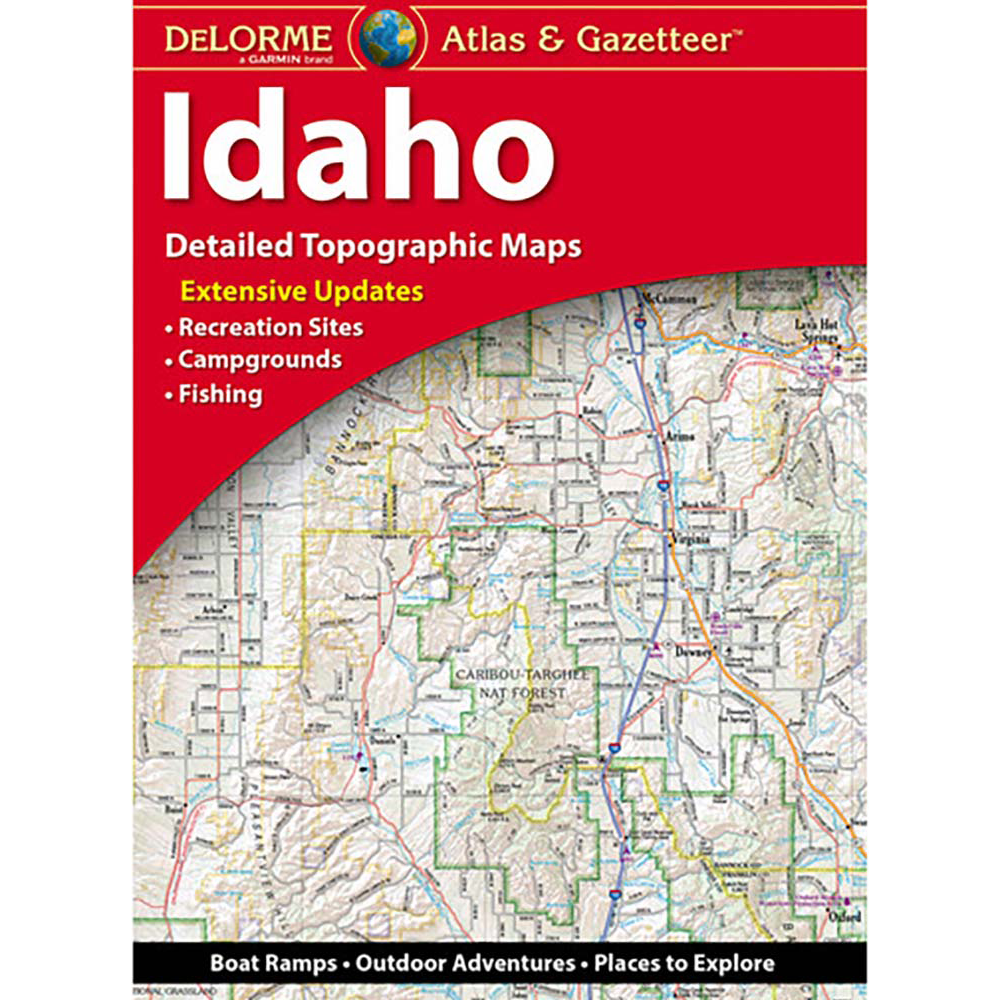 Garmin DeLorme Atlas & Gazetteer Paper Maps