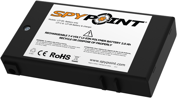 Spypoint Lithium Ion Replacement Battery Pack Standalone Battery
