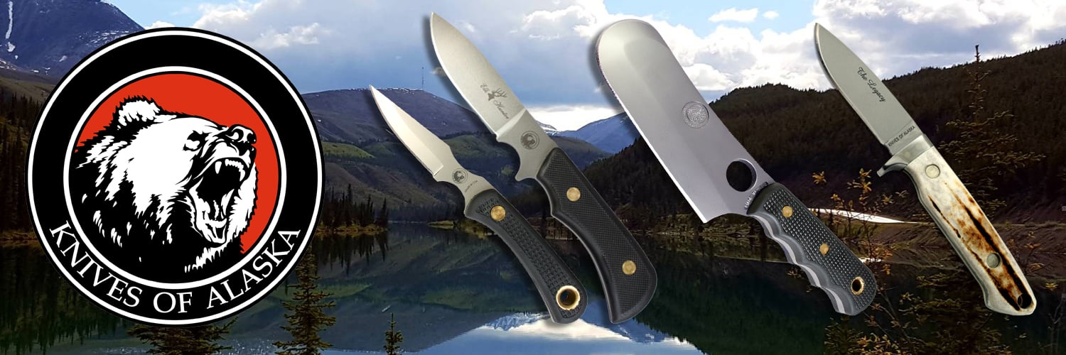 Knives of Alaska Light Hunter Combination Fixed Blade Hunting Knife